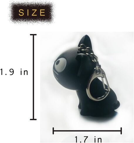 LED Cute Kitty Cat Keychain with Sound and Flashlight Lover Gift Child Toy in Kuwait