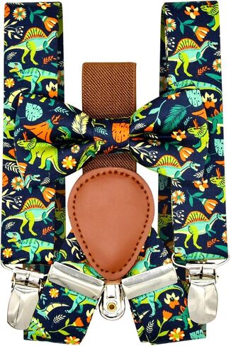 Boy Suspenders Bow Tie Set in Saudi Arabia