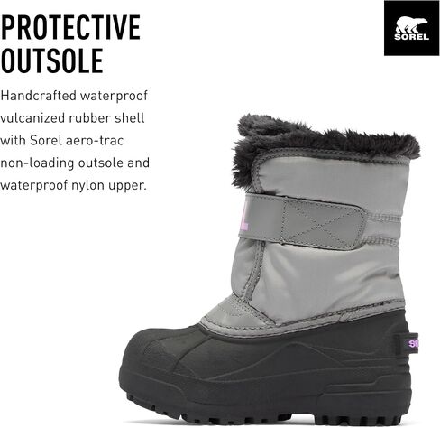 Sorel Unisex-Child Snow Commander Boot in Saudi Arabia