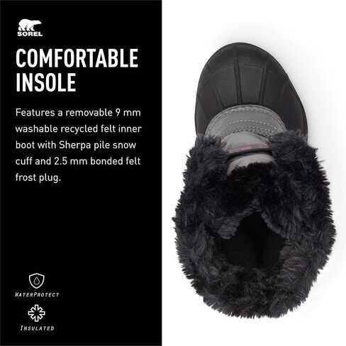Sorel Unisex-Child Snow Commander Boot in Saudi Arabia