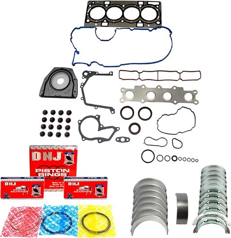 DNJ RRK4314 Engine Re-Ring Kit for 2013-2019 Ford Escape, Fiesta, Fusion 1.6L L4 16V DOHC 1596cc in Saudi Arabia
