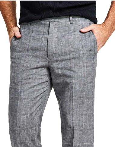 Lauren Ralph Lauren Mens Edgewood Wool Classic Fit Dress Pants Gray 38/30 in Saudi Arabia