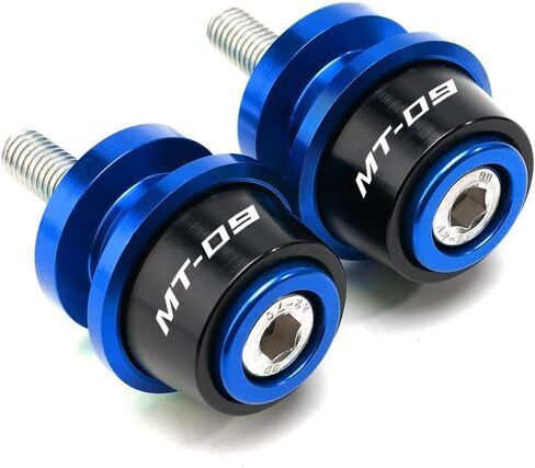 for Yamaha MT09 Tracer MT-09 SP 2014-2021 2022 2023 2024 Motorcycle Accessories Swingarm Spools Sliders 6MM Swing Arm Stand Screws (Black) in Saudi Arabia