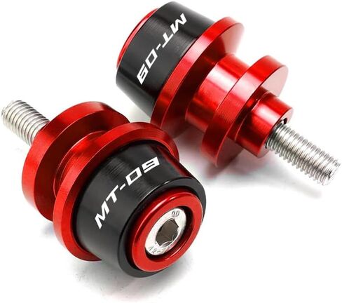 for Yamaha MT09 Tracer MT-09 SP 2014-2021 2022 2023 2024 Motorcycle Accessories Swingarm Spools Sliders 6MM Swing Arm Stand Screws (Black) in Saudi Arabia