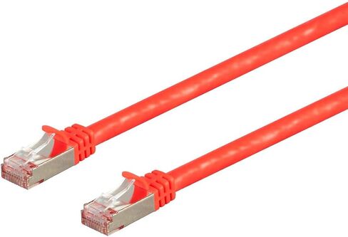 Monoprice Cat7 Ethernet Patch Cable - 600Mhz, 10G, CMX, S/FTP, 26AWG Stranded Copper Wire, 100 Feet, Black - Entegrade Series in Kuwait