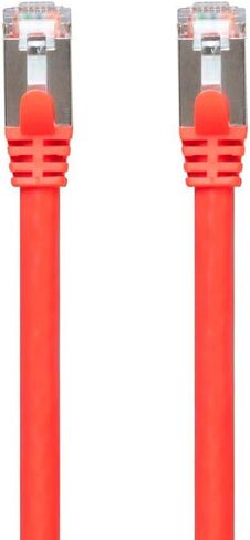 Monoprice Cat7 Ethernet Patch Cable - 600Mhz, 10G, CMX, S/FTP, 26AWG Stranded Copper Wire, 100 Feet, Black - Entegrade Series in Kuwait