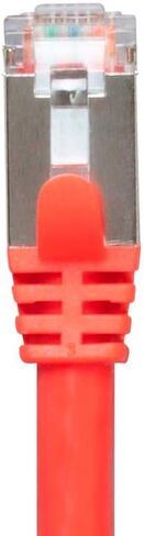 Monoprice Cat7 Ethernet Patch Cable - 600Mhz, 10G, CMX, S/FTP, 26AWG Stranded Copper Wire, 100 Feet, Black - Entegrade Series in Kuwait