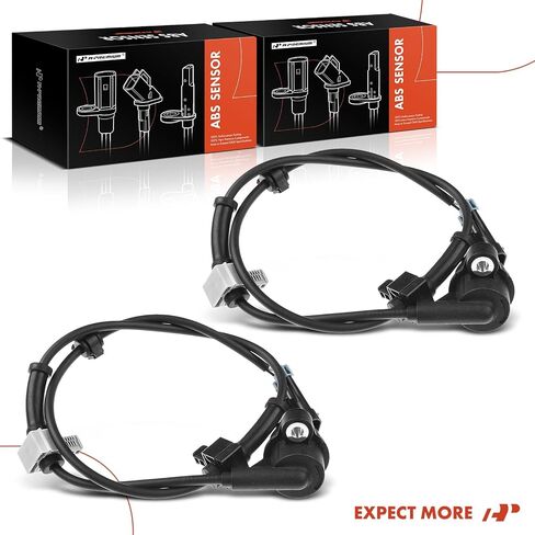 مستشعر سرعة العجلات A-Premium ABS متوافق مع موديلات Chevy وBuick وSaab وGMC - Rainier 04-07، Trailblazer/Envoy/9-7x 06-09، Trailblazer EXT/Envoy XL 06، Sport Utility - السائق الخلفي والراكب in Saudi Arabia