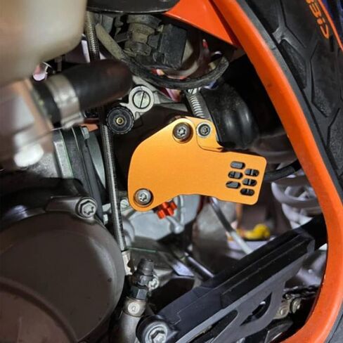 TPS Sensor Guard Protection Cover Compatible with KTM EXC XCW XC 250 300 TPi Sixdays 2018-2022 EXC XCW 150 TPI 2020-2022 Husqvarna TE150i TE250i TE300i TX300i 2018-2022 (blue) in Kuwait