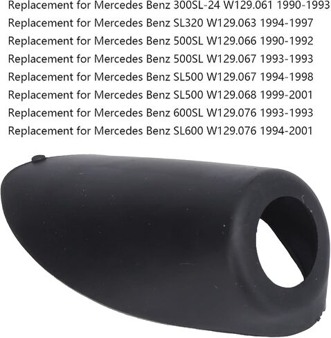 المطاط الأسود هوائي الختم 12982702987C45 لاستبدال 300SL ‑ 24 W129.061 1990 ‑ 1993 in Saudi Arabia