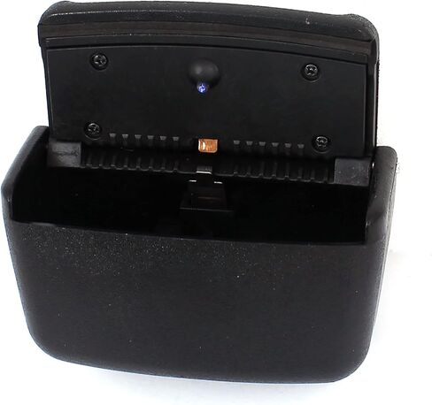 uxcell a14101000ux0674 Black Plastic Rectangle Shaped Car Smokeless Cigarette Ashtray Holder in Saudi Arabia