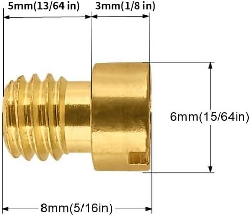 Carburetor Main Jet Kit for Nibbi Keihin CVK PE PZ GY6 99101-393 99101-GHB-000 95# ~128# Mikuni 19.201 in Kuwait