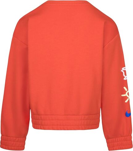 Nike Girl's XO Swoosh Crew Neck Tee (Little Kids) Picante Red 6 Little Kid in Saudi Arabia