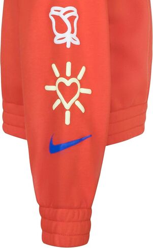 Nike Girl's XO Swoosh Crew Neck Tee (Little Kids) Picante Red 6 Little Kid in Saudi Arabia
