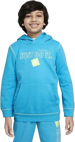 Nike Big Boys Sportswear JDI Pullover Hoodie XL Blue in Saudi Arabia