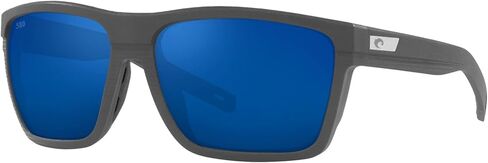 نظارة شمسية Pargo Polarized Aviator للرجال من Costa Del Mar، صافية باللون الأزرق الداكن/الرمادي 580G، 61 ملم in Kuwait