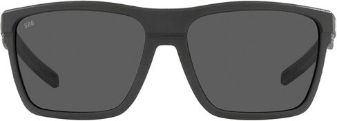 نظارة شمسية Pargo Polarized Aviator للرجال من Costa Del Mar، صافية باللون الأزرق الداكن/الرمادي 580G، 61 ملم in Kuwait