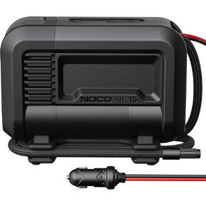 NOCO AIR15 UltraFast 15A Tire Inflator, 12V Portable Air Compressor Pump, Rated at 80 PSI, Inflates Tires from 0-40 PSI in 2.9 Minutes with a Digital Gauge, Smart Pressure and Auto-Shutoff