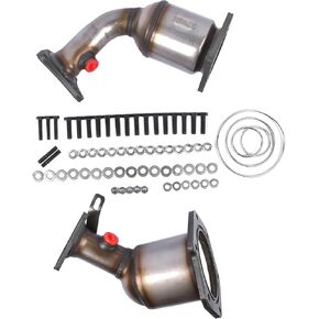 Front Left & Right Catalytic Converter Set Replacement for Nissan Altima Murano Quest Pathfinder Infiniti JX35 QX60 3.5L 40886 40885