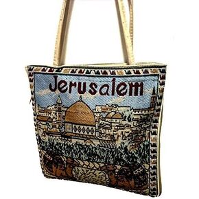 Jerusalem Camel Handmade Hand-Bag Hand Bag Zipper Holy Land