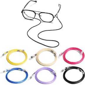 Glasses Strap,Securely Keep Your Eyeglasses Around Your Neck, Practical Sunglasses Holder Strap for Men Women