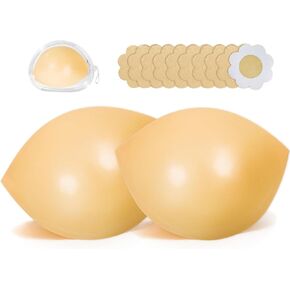 Double-Sided Sticky Bra Inserts Push Up Sticky Bra invisible Ultra Instant Lift Bra Pads Inserts for Swimsuit Sports Bra