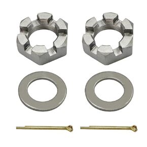 Trailer Nut Set Comprising 1 "Washer & Coiler Pin for 1" Spindle high Strength