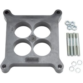 Edelbrock 8711 Phenolic Carburetor Spacer, Black