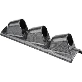 Gauge Holder Bracket,Universal Heavy Duty Racing Sport Meter Gauge Pillar Mount Pod Holder Bracket Gauge Holder (3 Holes Channel)