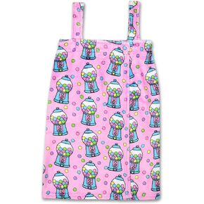 iscream Big Girls' Silky Soft Plush Spa Wrap for Home, Travel, Summer Camp - Candy Land Collection