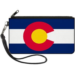 Buckle-Down Buckle-Down Zip Wallet Colorado Large Accessory, Colorado, 8" x 5"