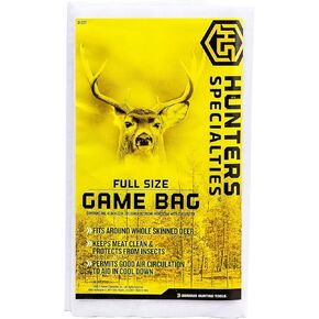 Hunters Specialties Game Bag | Deluxe Size Reusable Washable Heavy-Duty Canvas Field Dressing Game Bags, 40" X 48"