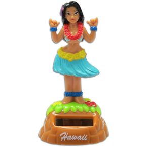 Shaka Hula Girl Solar Dashboard Doll