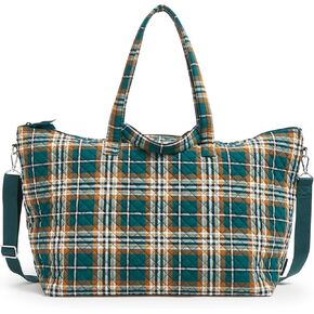 Vera Bradley Women's Cotton Overnight Travel Tote Travel Bag