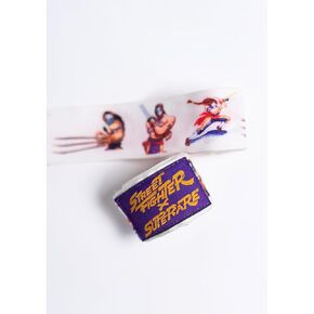 Superare x Street Fighter Hand Wraps for Boxing Gloves- 180" - Ryu, Akuma, Sagat, Chun-Li, Guile, Vega, Blanka