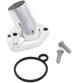 Mr. Gasket 2662 Chrome O-Ring 45 Degree Water Neck