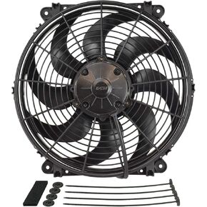 Derale 16624 14" Tornado Electric Fan Standard Kit