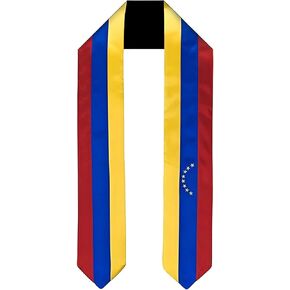 Vision Wear Venezuela Flag Graduation Sash/Stole International Study Abroad Adult Unisex