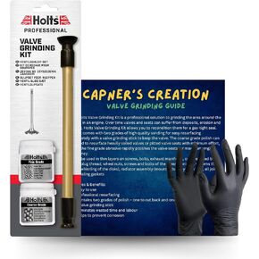 Valve Grinding Lapping Compound Kit Fine and Coarse Grade Bundle with Capners Creations Valve Grinding Compound Tool Guide and One Pair of Black Gloves in Saudi Arabia