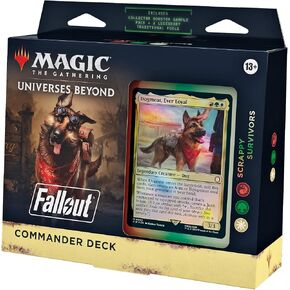 Magic: The Gathering Fallout Commander Deck - Hail, Caesar (100-Card Deck, 2-Card Collector Booster Sample Pack + Accessories) in Kuwait