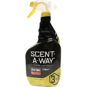 Hunters Specialties Bio-Strike Odorless Spray, Hunting Scent Eliminator - Cover Scent for Deer Hunting