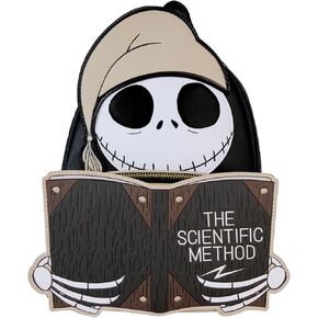 Loungefly Disney Nightmare Before Christmas Bedtime Jack Scientific Method Womens Double Strap Shoulder Bag Purse