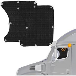 2PCS Side Window Sunshades for Semi-Truck,23.6x21.6inch Car Side Window Shade RV Semi Truck Accessories
