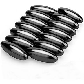 Woodrow Cissie Cool Sicence Kit Set Magnetic Rings Gear, Large Fidget Spinner Hematite Magnetic Stones Educational Magnet for Kids Adults, for Office Home Neat Party Favors Supplies Gift XXL(10 PCS)
