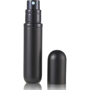 BRARIOS Refillable Portable Mini Perfume Atomizer for Travel, 5ml Luxury Empty Leakproof Pump Perfume Spray bottle Atomizer for Man and Woman (Y-Champaign Gold)