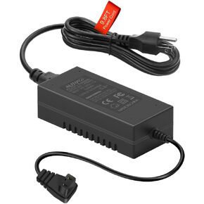 ALITOVE Car Refrigerator AC Adapter Power Cord 11FT for 12V Portable Freezer Electric Cooler 45W 60W 80W 87W, AC to DC Converter Power Supply for 12 Volt Fridge