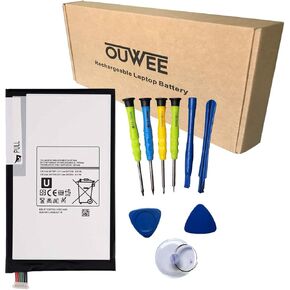 OUWEE EB-BT330FBU Tablet Battery Compatible with Samsung Galaxy Tab 4 8.0" inch T330 T331 T335 T337 T337A SM-T330NU SM-T337T SM-T337 Series Notebook EB-BT330FBE EB-BT330FBC 3.8V 16.91Wh 4450mAh