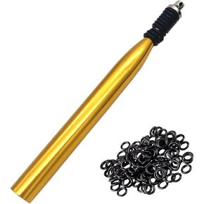 Wacky Rigging Tool, Fishing Bait Rigs, Wacky Rig Ring Tool with 70PCS Worm O-Rings, Wacky Worm Kit for Senko Neko Finesse Stick Soft Baits in Kuwait