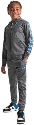 Nike LITTLE KIDS TAPED FULL-ZIP JACKET AND JOGGER PANTS SET 4T, Grey in Saudi Arabia