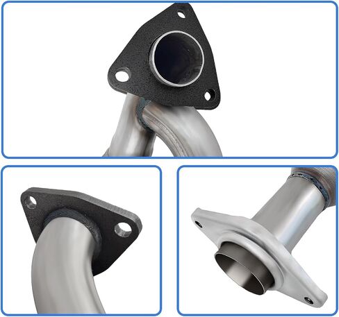محول حفاز خلفي متوافق مع 2013-2019 Nissan Pathfinder، 2014-2020 Infiniti QX60، 2013 Infiniti JX35 3.5L V6 Flex Pipe المحول الحفاز عالي الأداء (متوافق مع EPA) in Saudi Arabia